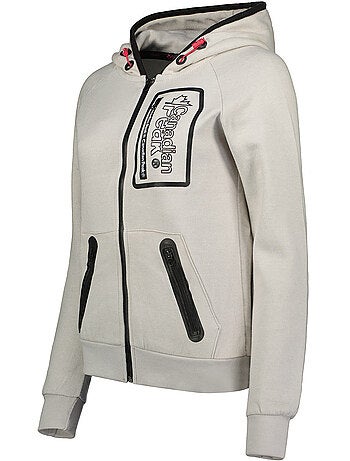 Sweat zippé à capuche doublée fonaldeak – canadian peak