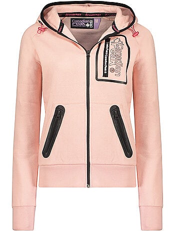 Sweat zippé à capuche doublée fonaldeak – canadian peak