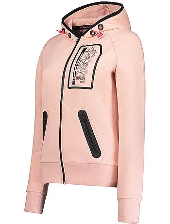 Sweat zippé à capuche doublée fonaldeak – canadian peak
