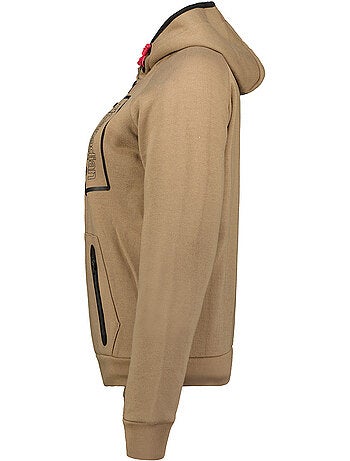 Sweat zippé à capuche doublée fonaldeak – canadian peak