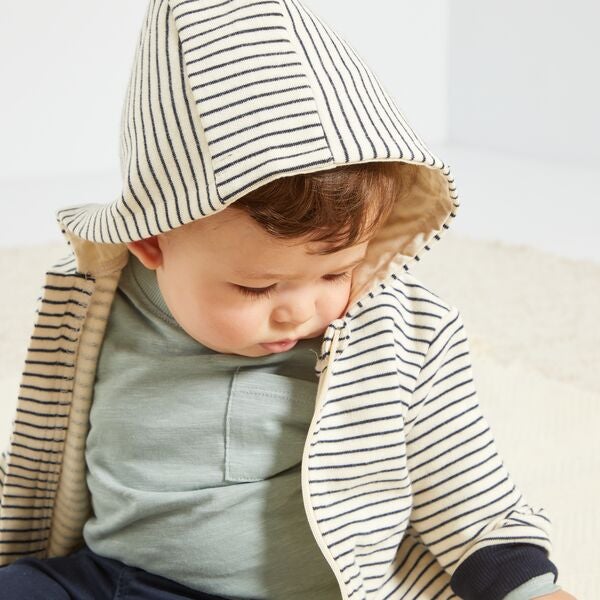 Sweat Zippe A Capuche Bebe Garcon Ecru Marine Kiabi 8 00 Sweat Zippe A Capuche Bebe Garcon Ecru Marine Kiabi 8 00