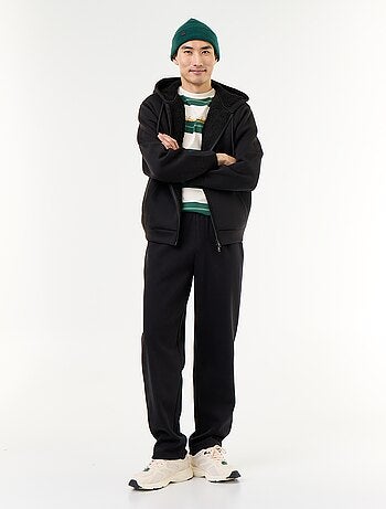Sweat zippé à capuche en néoprène