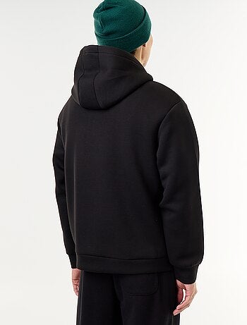 Sweat zippé à capuche en néoprène