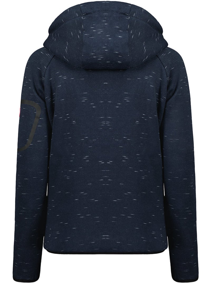 Sweat zippé à capuche fanatic – canadian peak Bleu marine - Kiabi