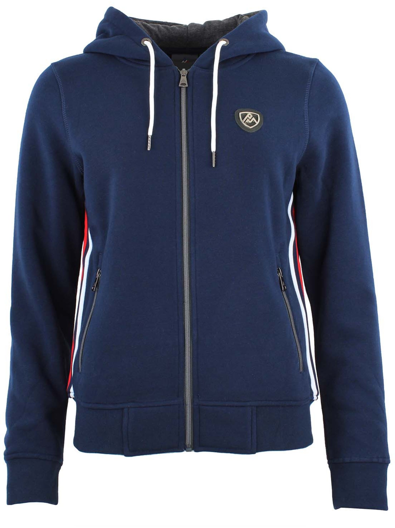Sweat à Capuche Benetton Femme – Bleu Marine – Taille 12 (M) – État Correct