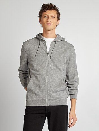 Sweat zippé à capuche