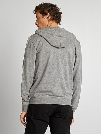 Sweat zippé à capuche