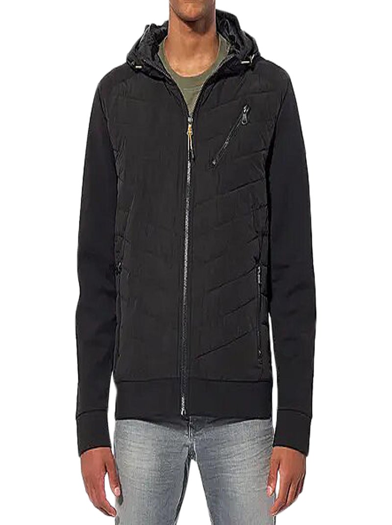 Sweat Zipp?� ?� Capuche Kaporal Vito - Noir - Kiabi - nu�?�