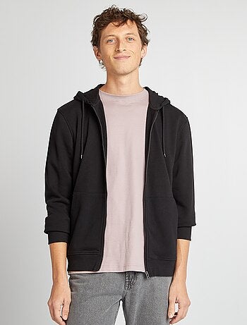 Sweat zippé à capuche