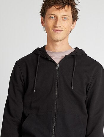 Sweat zippé à capuche