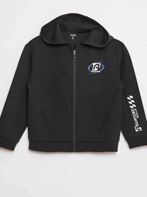 Sweat zippé à capuche - Kiabi