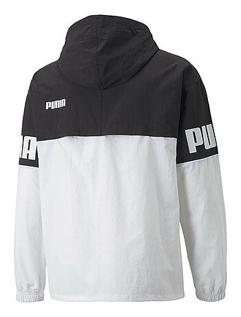 Sweat Zippé à Capuche Puma Power 1 2 Zip Windbreaker