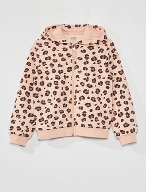 Sweat à Capuche Zippé Squishmallows Pour Fille - Coton Doux, Manches Serrées - Pyjama Ou Tenue Décontractée