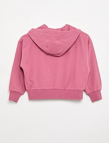 Sweat zippé à capuche