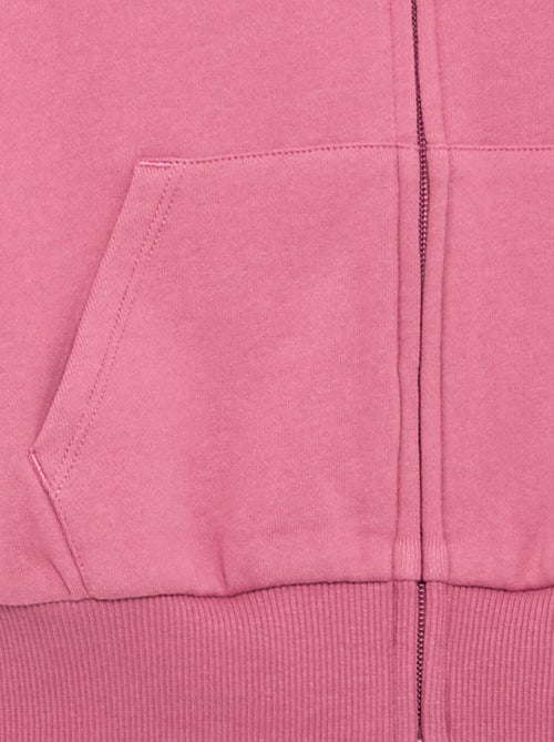 Sweat zippé à capuche - Kiabi