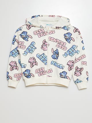 Sweat zippé à capuche 'Stitch' de 'Disney'