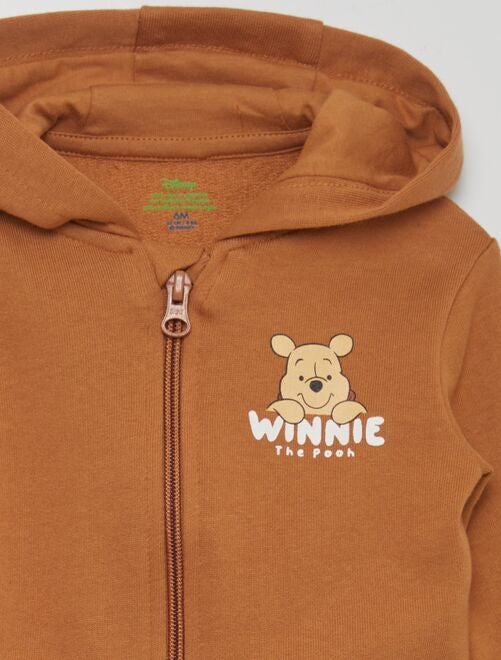 Sweat zippé à capuche 'Winnie' de 'Disney' - Kiabi