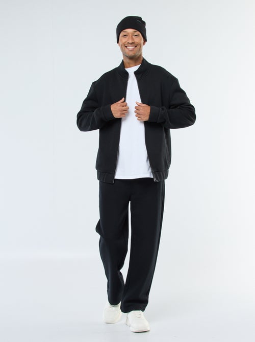 Sweat zippé à col montant - Kiabi