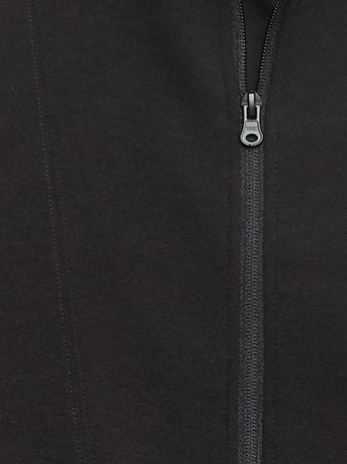 Sweat zippé à col montant - Kiabi