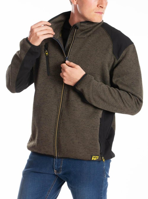 Sweat zippé à col montant normé RICHIE 'Rica Lewis' - Kiabi