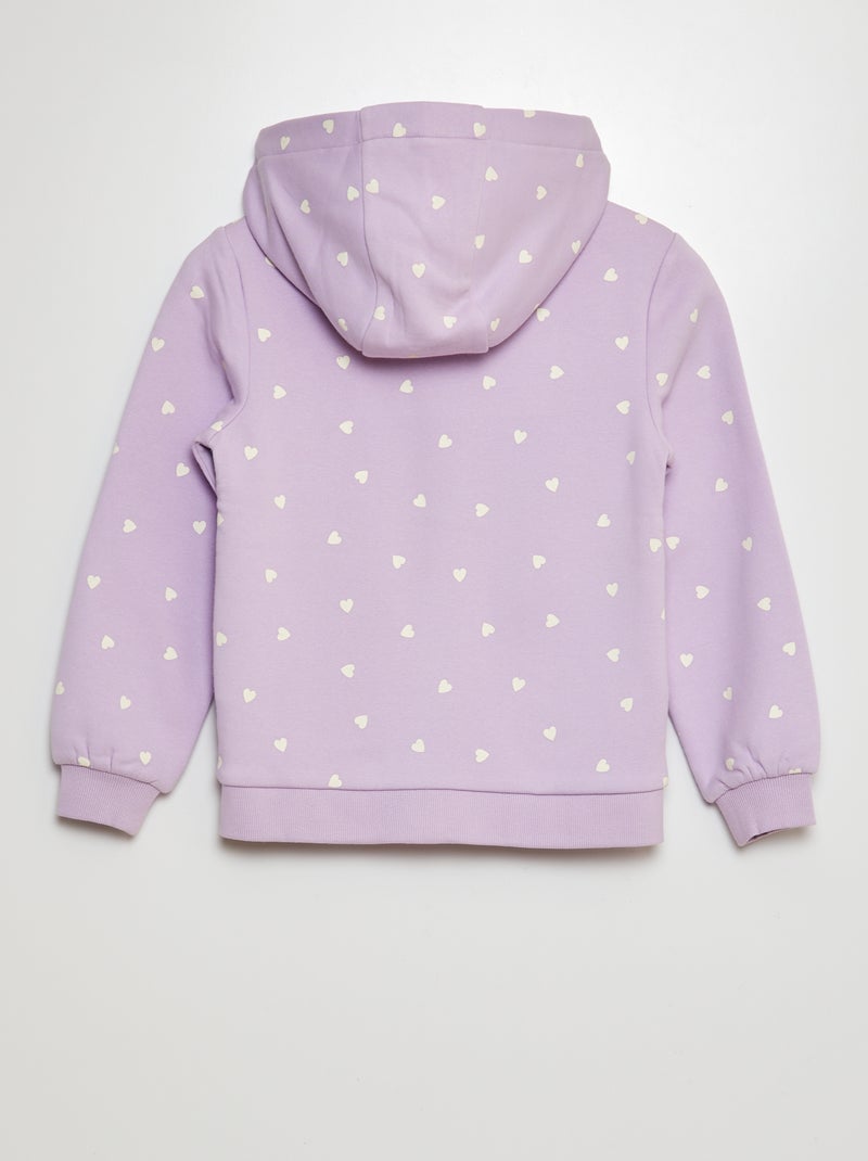 Gilet Matelassé Kerrits Fille - Violet Imprimé Cheval - Taille M - Équitation - Occasion