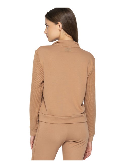 Sweat zippé à manches longues Sweetened - Kiabi Sweat zippé à manches longues Sweetened - Kiabi