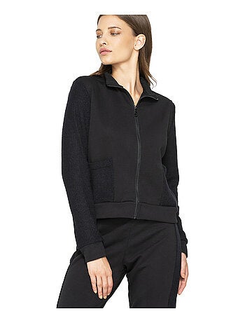 Sweat zippé à manches longues Sweetened