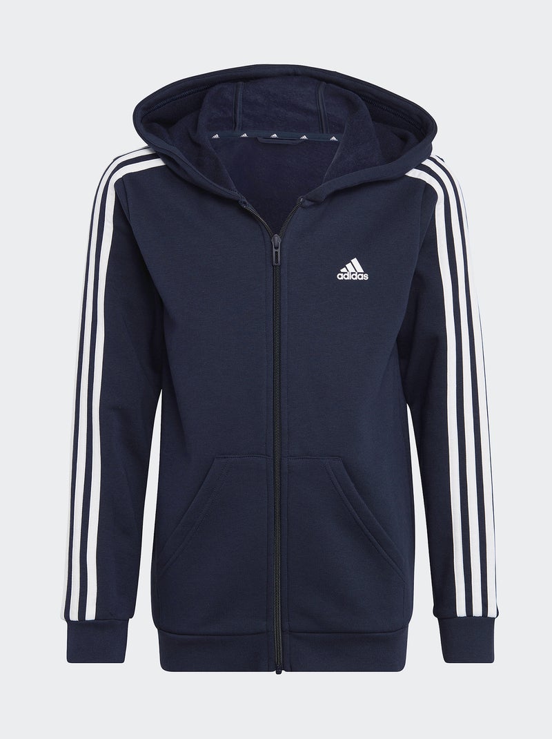 Sweat zippé 'adidas' Bleu - Kiabi