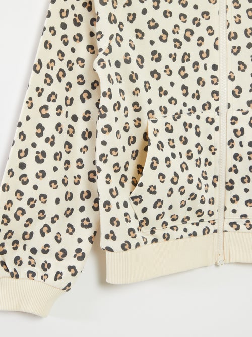 Sweat zippé avec aimant - So Easy - Kiabi