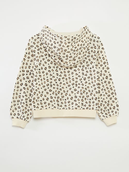 Sweat zippé avec aimant - So Easy - Kiabi