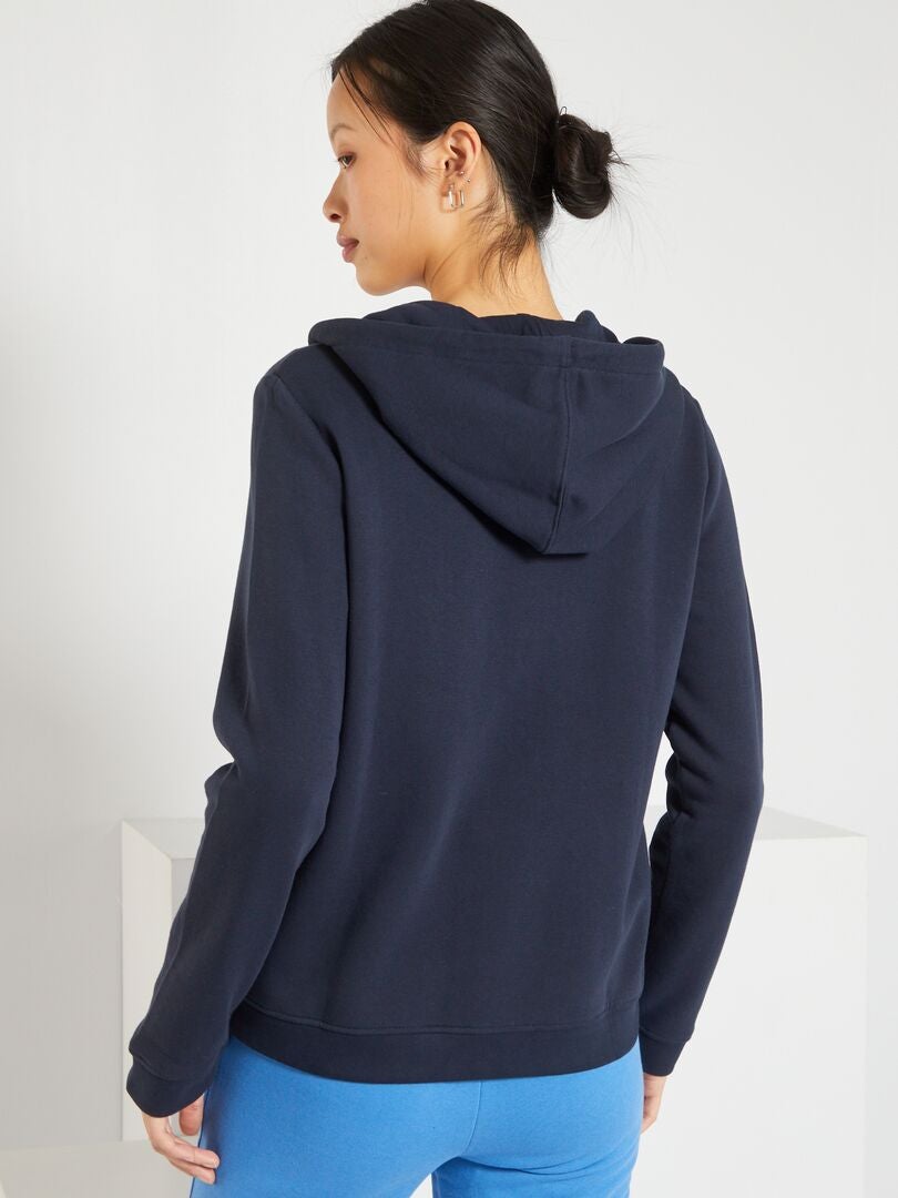 Sweat ZippÃ© Bleu Marine Veste Sweat Zippé Sweat Capuche ZippÃ