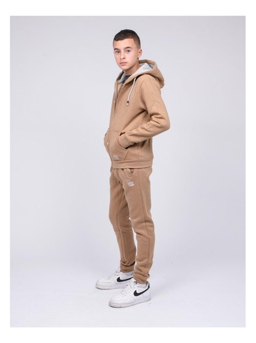 Sweat zippé capuche WAMIN garçon - Kiabi