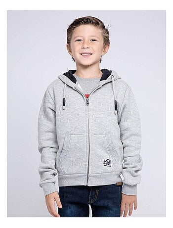 Sweat zippé capuche WAMIN garçon