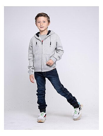 Sweat zippé capuche WAMIN garçon