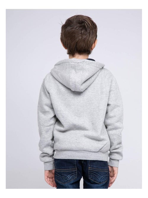 Sweat zippé capuche WAMIN garçon - Kiabi