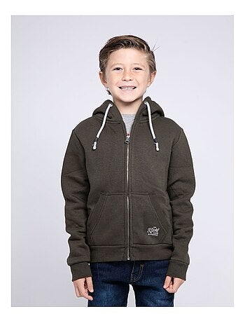 Sweat zippé capuche WAMIN garçon
