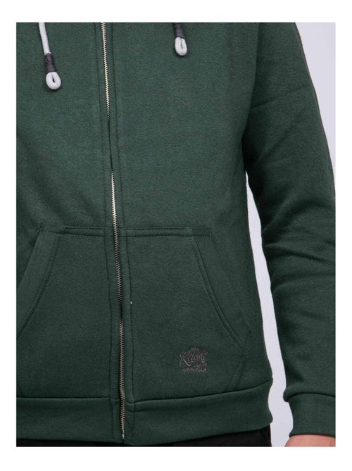 Sweat zippé capuche WAMIN garçon - Kiabi