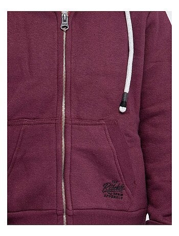 Sweat zippé capuche WAMIN garçon