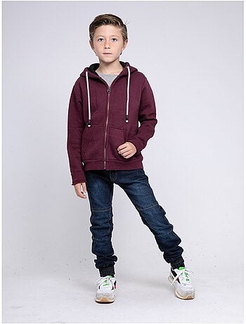 Sweat zippé capuche WAMIN garçon