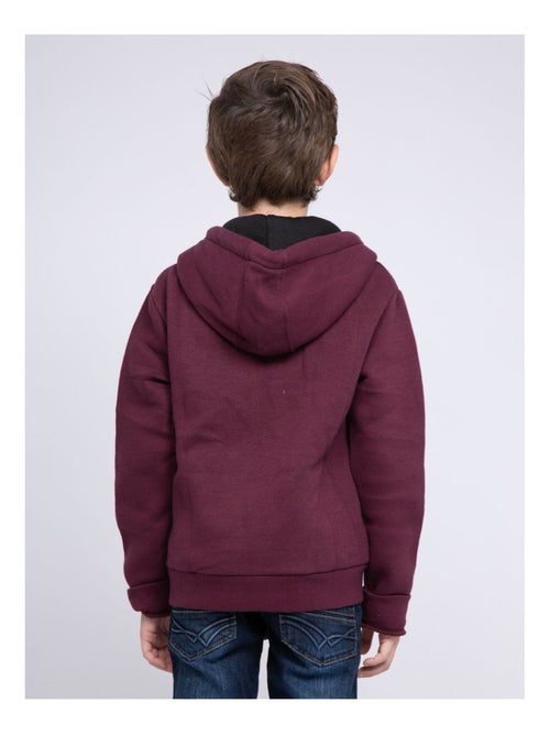 Sweat zippé capuche WAMIN garçon - Kiabi