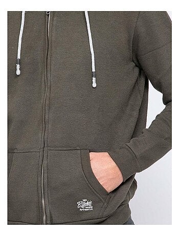 Sweat zippé capuche WAMIN