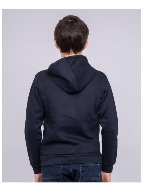 Sweat zippé capuche WAMS garçon - Kiabi