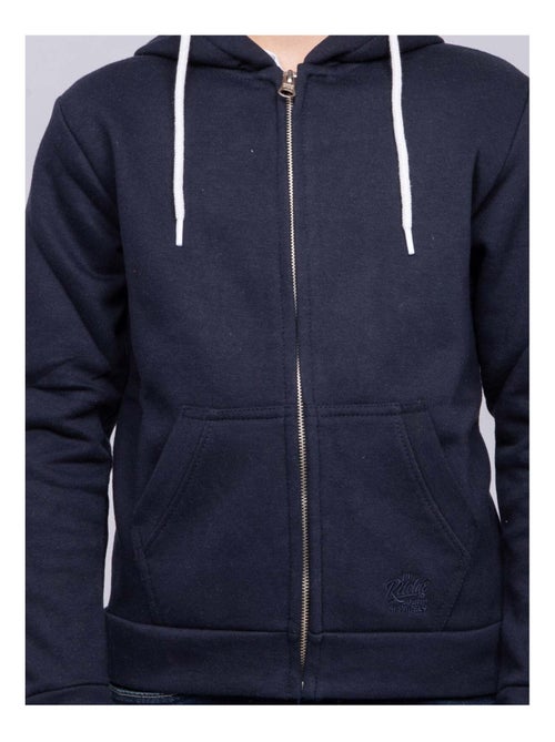 Sweat zippé capuche WAMS garçon - Kiabi