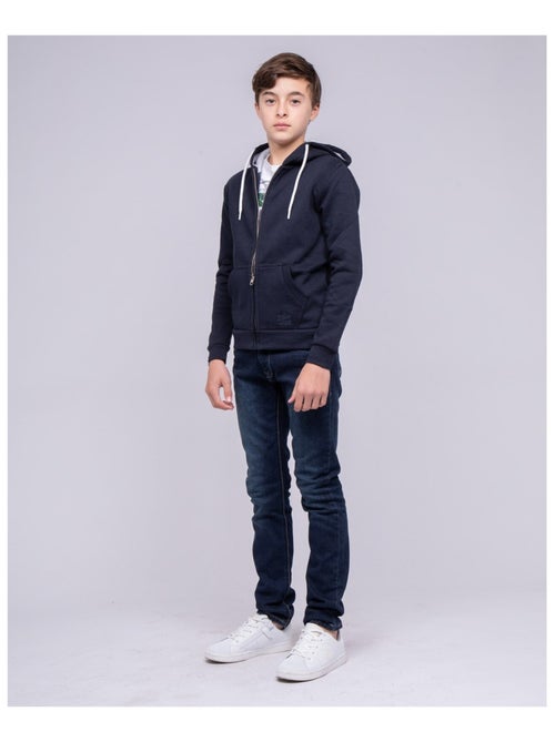 Sweat zippé capuche WAMS garçon - Kiabi