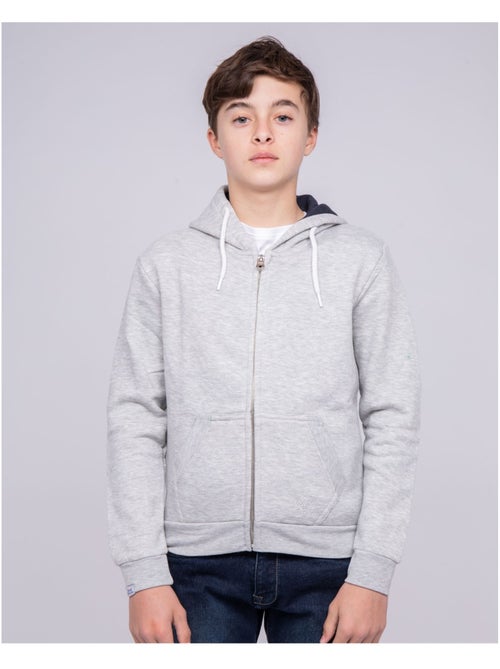 Sweat zippé capuche WAMS garçon - Kiabi