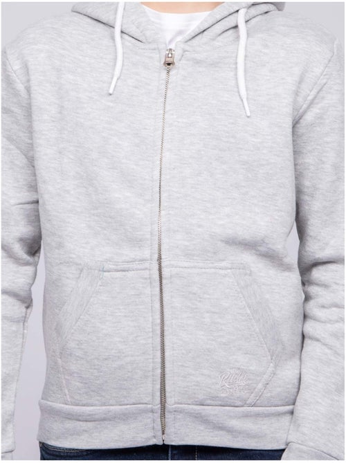 Sweat zippé capuche WAMS garçon - Kiabi