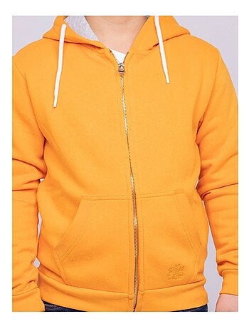 Sweat zippé capuche WAMS garçon