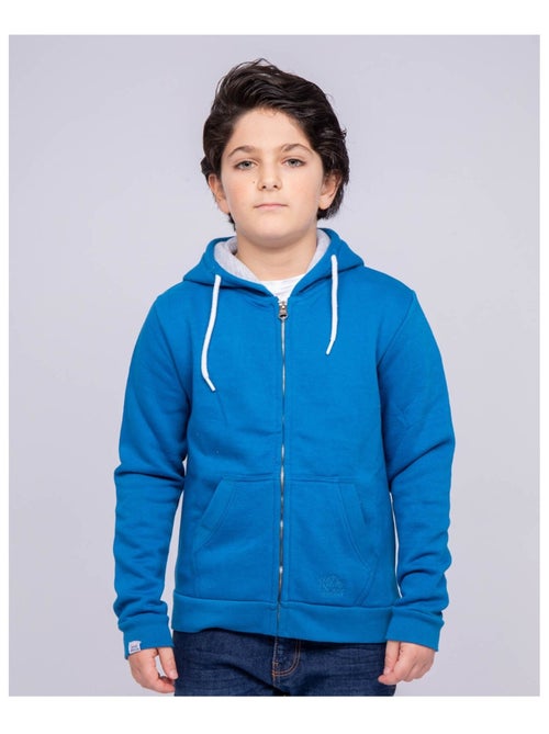 Sweat zippé capuche WAMS-J - Kiabi