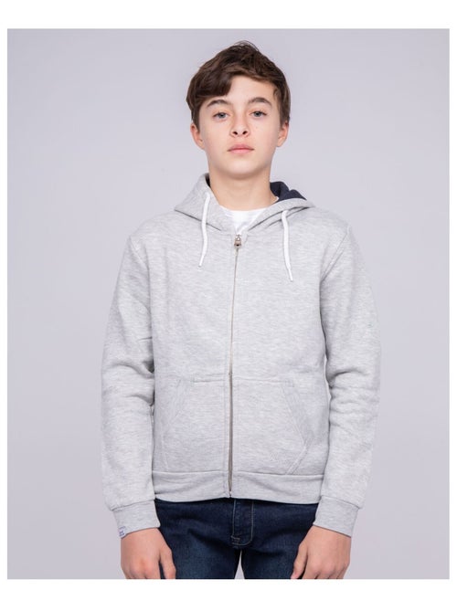 Sweat zippé capuche WAMS-J - Kiabi