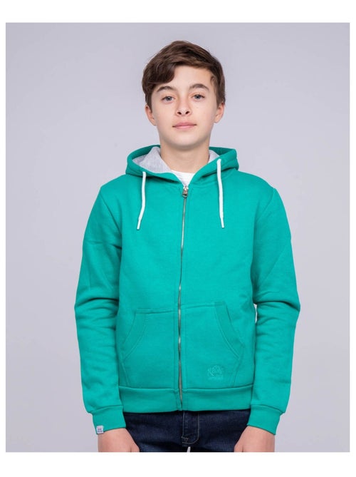 Sweat zippé capuche WAMS-J - Kiabi